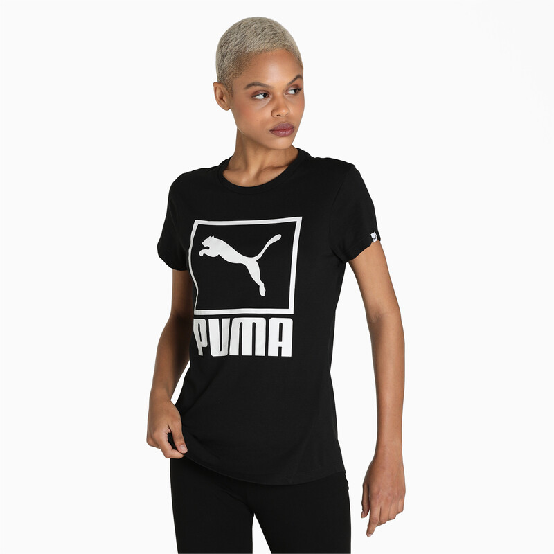 

Women's PUMA Stacked Logo T-Shirt
