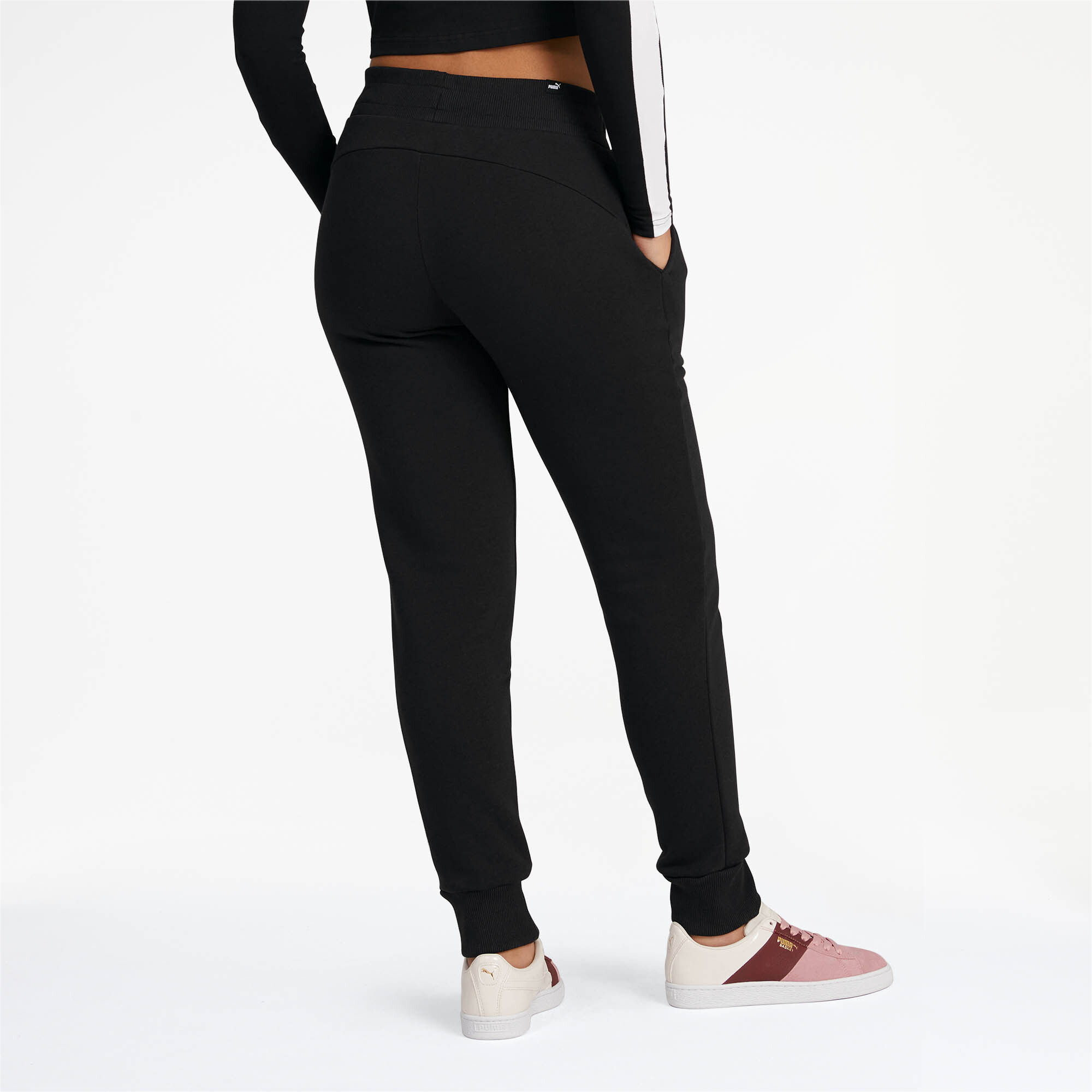 puma women's fleece sweatpants