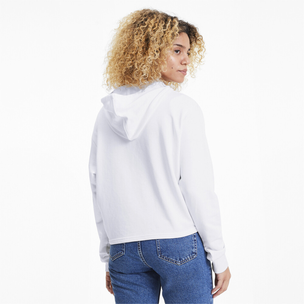 

PUMA - female - Толстовка ESS+ Metallic Hoody TR – Puma White-Gold –, Белый