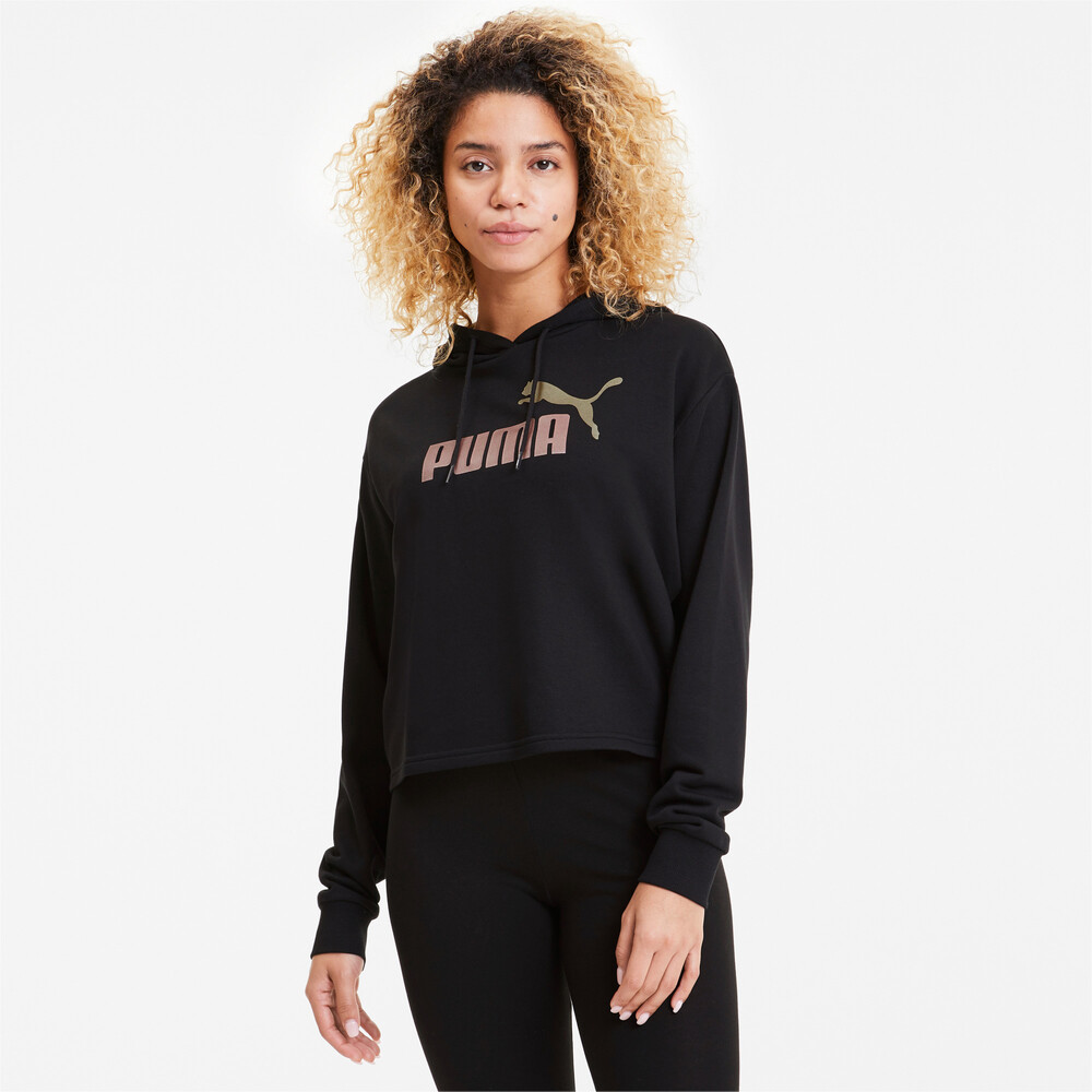 puma black hoodie jacket