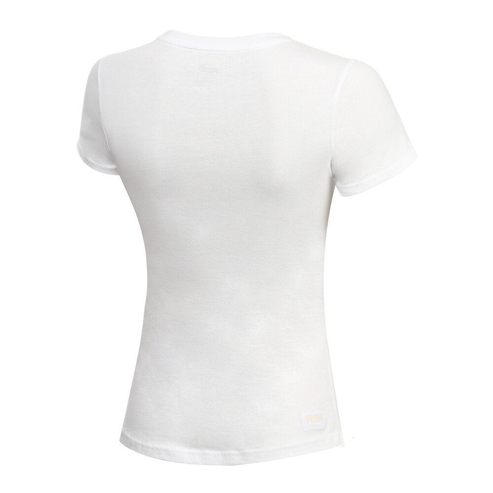 

PUMA - female - Футболка Athletics Tee – Puma White –, Белый