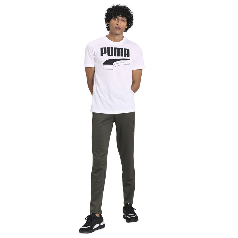 

Men's PUMA Elevated Men’s Track Pants, Black/brown