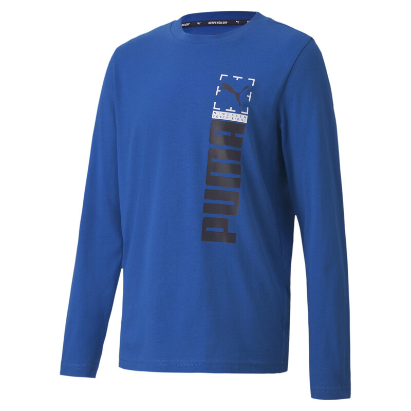 

PUMA Active Sports dryCELL Boy's T-Shirt, Blue