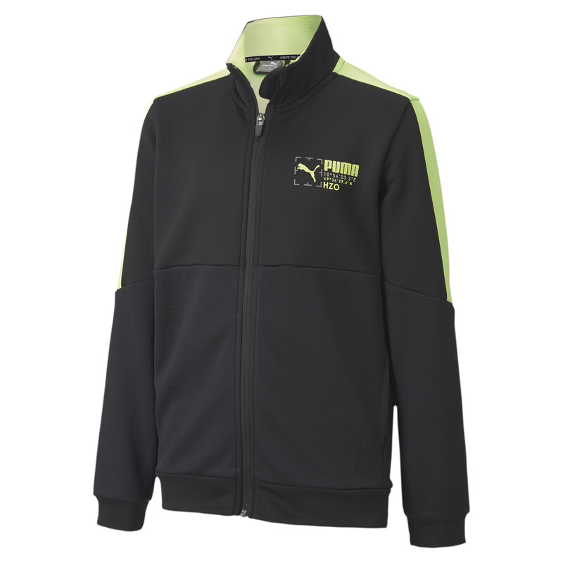 

PUMA Active Sports Full-Zip dryCELL Kid's Jacket, Black