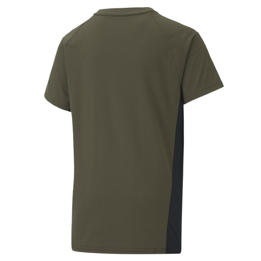

PUMA - male - Детская футболка EVOSTRIPE Tee – Forest Night –, Зеленый