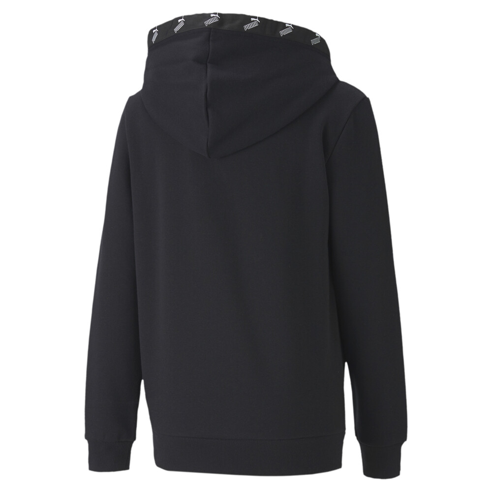 

PUMA - male - Детская толстовка Amplified Full-Zip Hoodie – Puma Black –, Черный