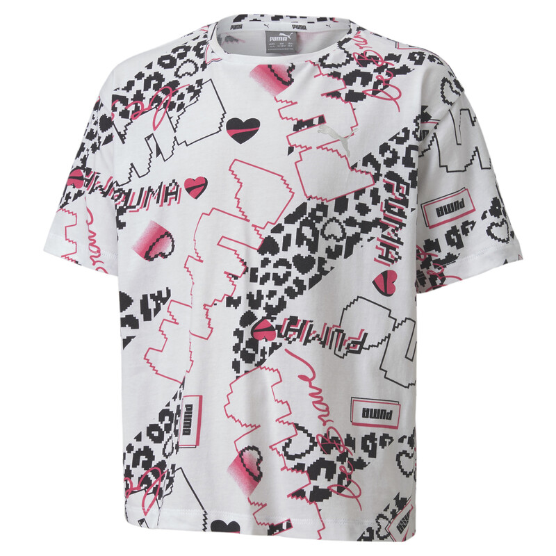 

PUMA Alpha AOP Girl's Relaxed T-Shirt