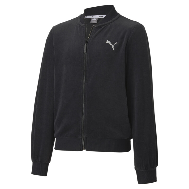 

PUMA Alpha Velvet Full Zip Girl's Track Jacket
