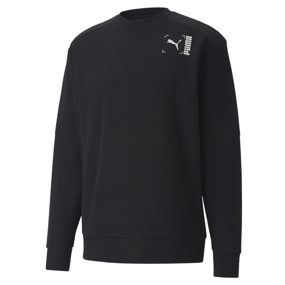 Nu Tility Erkek Bisiklet Yaka Sweatshirt Siyah Puma Puma Turkiye Resmi Alisveris Sitesi