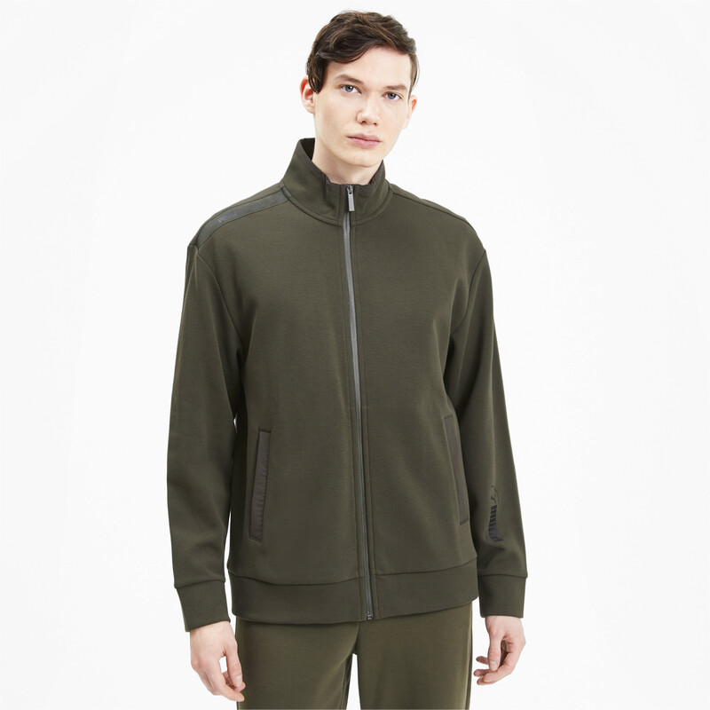 

Men's PUMA NU-TILITY Track Jacket, Black/brown