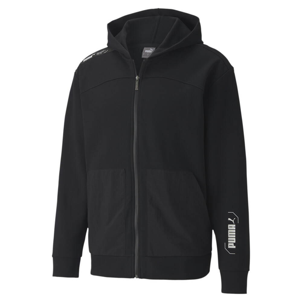 Nu Tility Fermuarli Erkek Kapusonlu Sweatshirt Siyah Puma Puma Turkiye Resmi Alisveris Sitesi