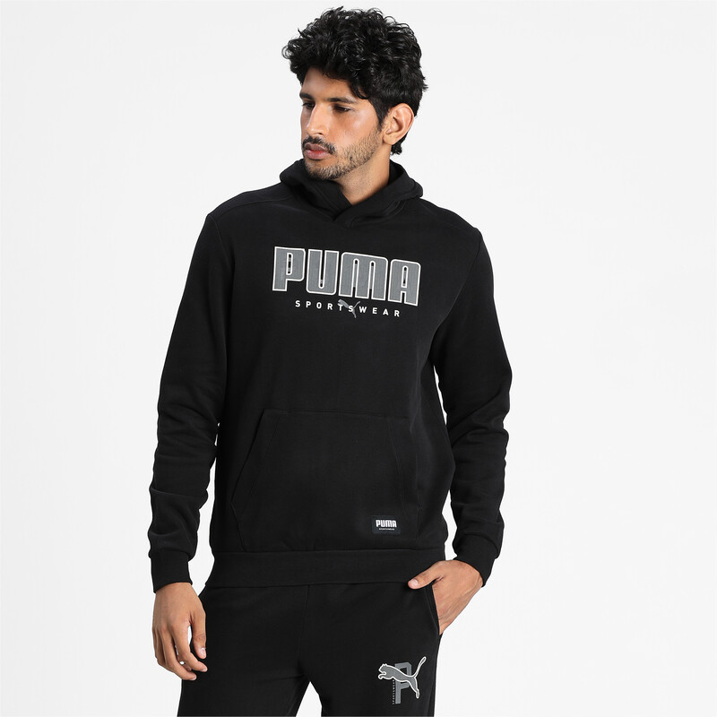 

Men's PUMA ATHLETICS Regular Fit Hoodie, Black