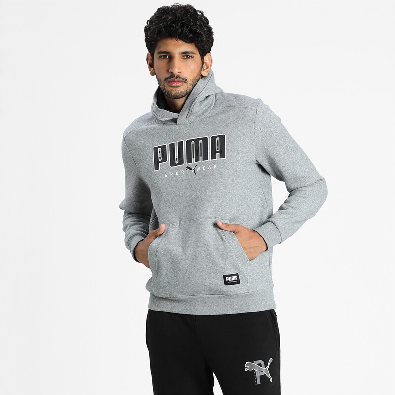 

Men's PUMA ATHLETICS Regular Fit Hoodie, Gray