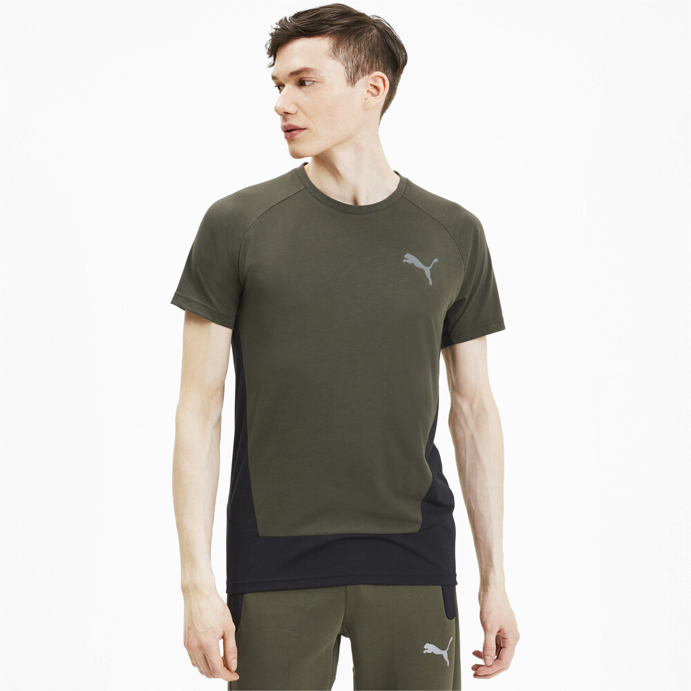 Evostripe Erkek T Shirt Yesil Puma Puma Turkiye Resmi Alisveris Sitesi