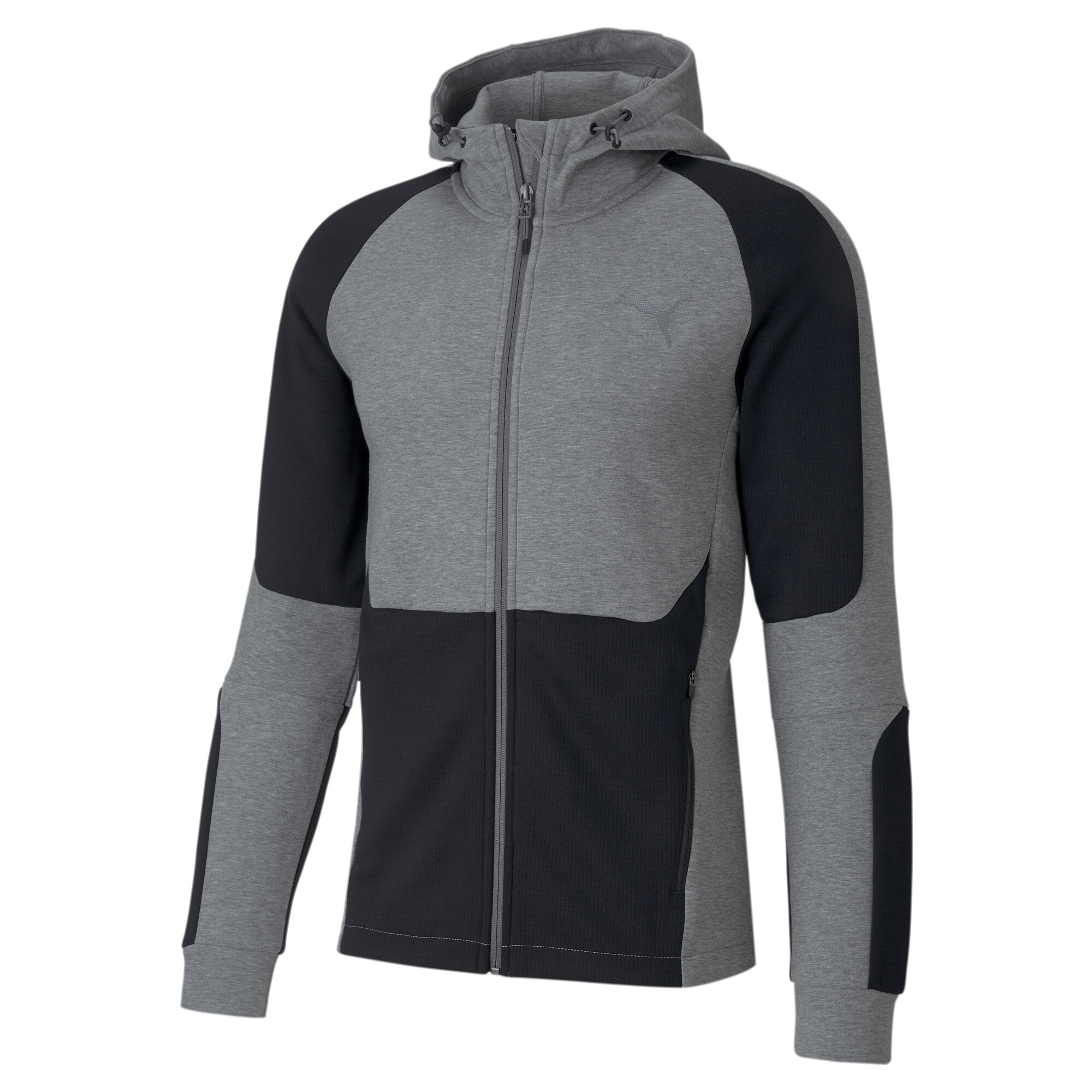 evostripe full zip men's hoodie