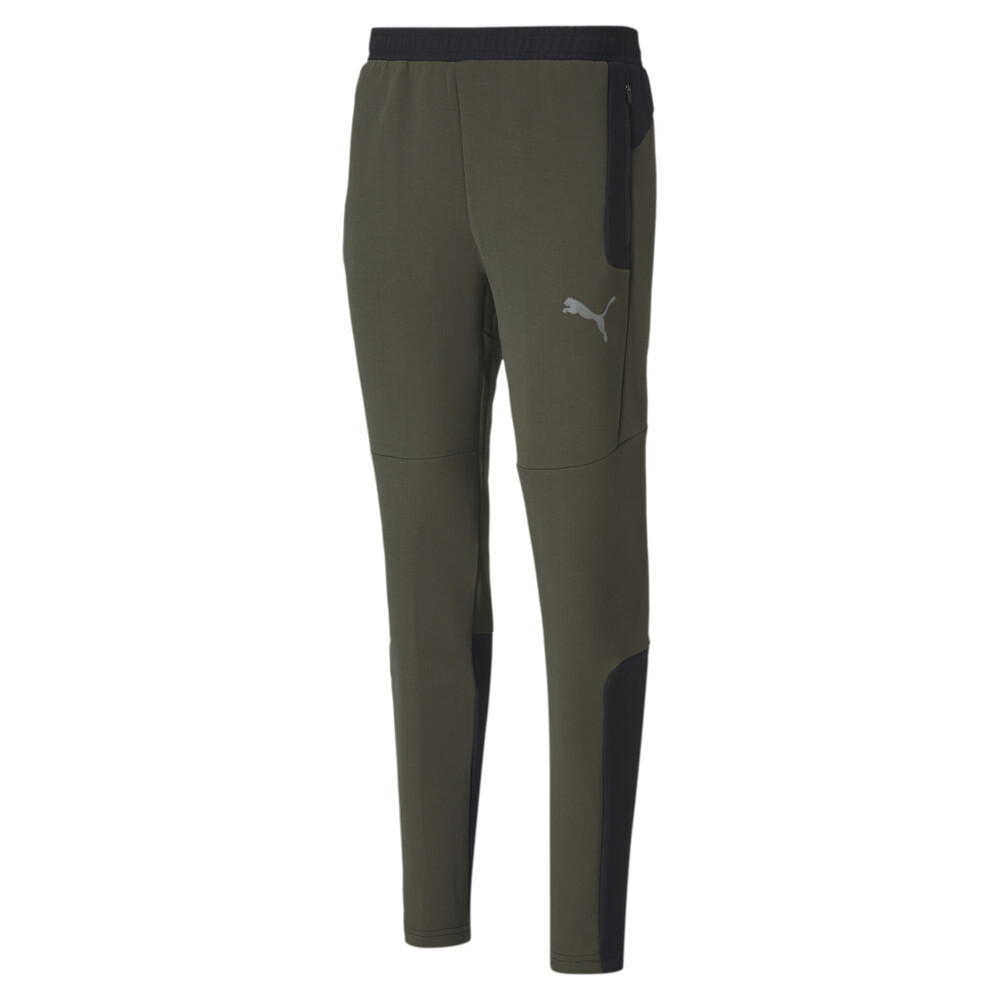 

PUMA - male - Штаны EVOSTRIPE Pants – Forest Night –, Зеленый