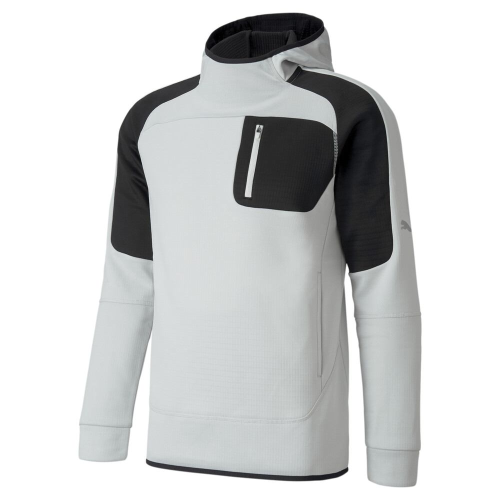 

PUMA - male - Толстовка EVOSTRIPE Warm Hoodie – Vaporous Gray –, Серый