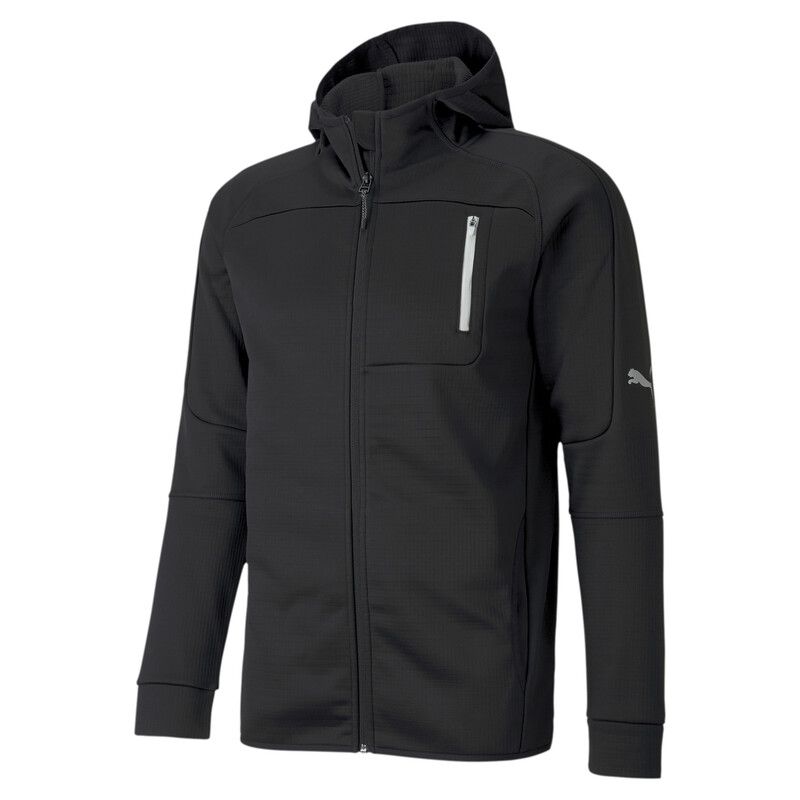 

Men's PUMA Evostripe warmCELL Full Zip Hoodie, Black