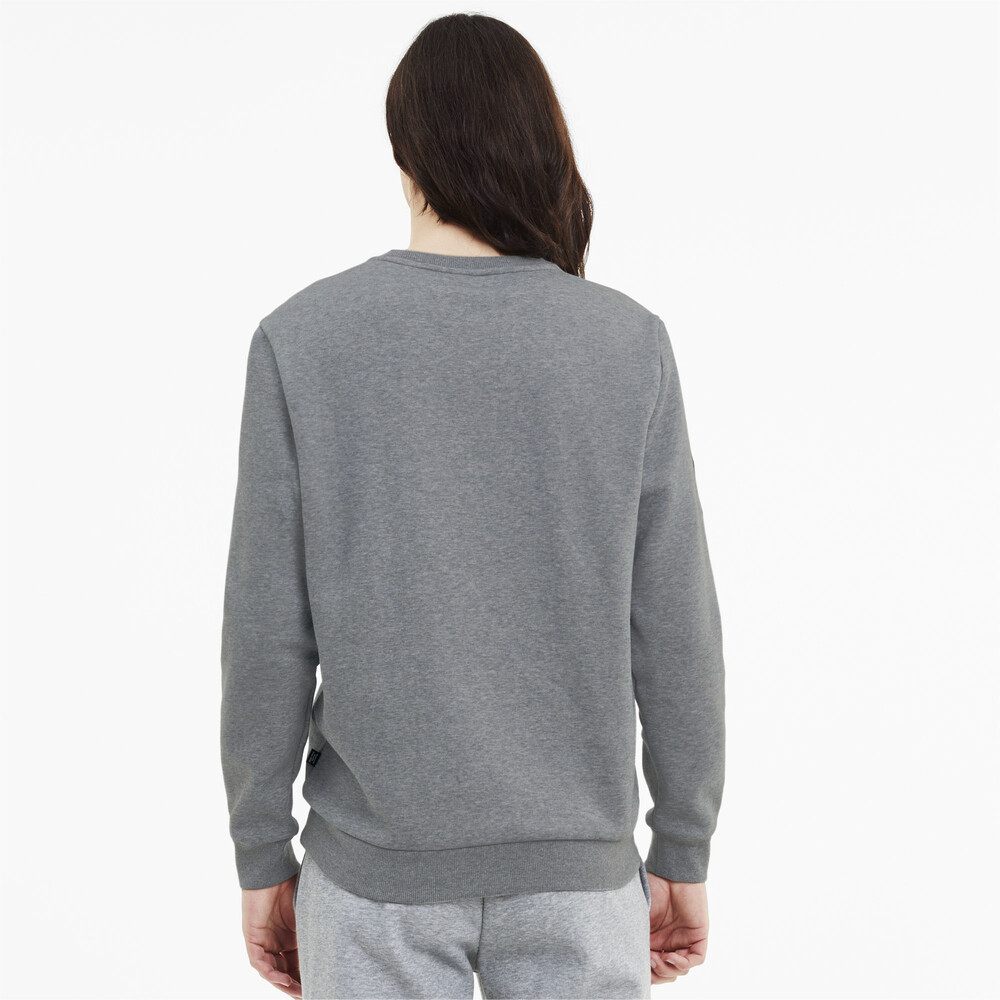 

PUMA - male - Толстовка Amplified Crew – Medium Gray Heather –, Серый