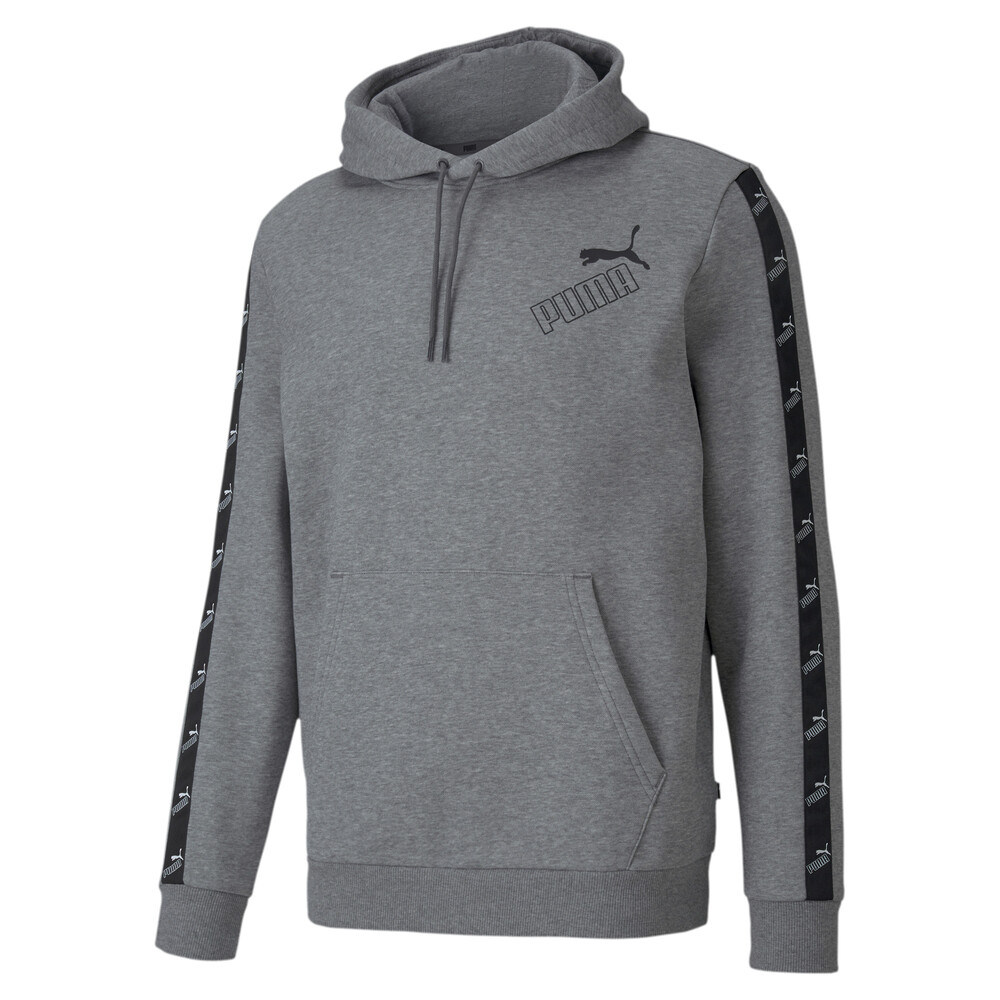 

PUMA - male - Толстовка Amplified Hoodie – Medium Gray Heather –, Серый