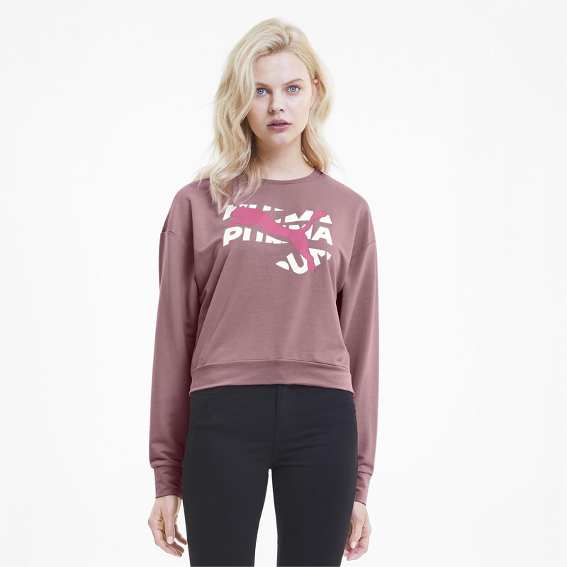 

Women's PUMA Modern Sports dryCELL Sweatshirt, Foxglove