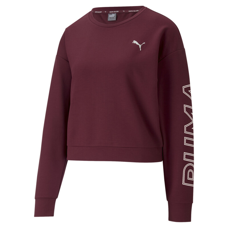 

Women's PUMA Modern Sports dryCELL Sweatshirt, Burgundy