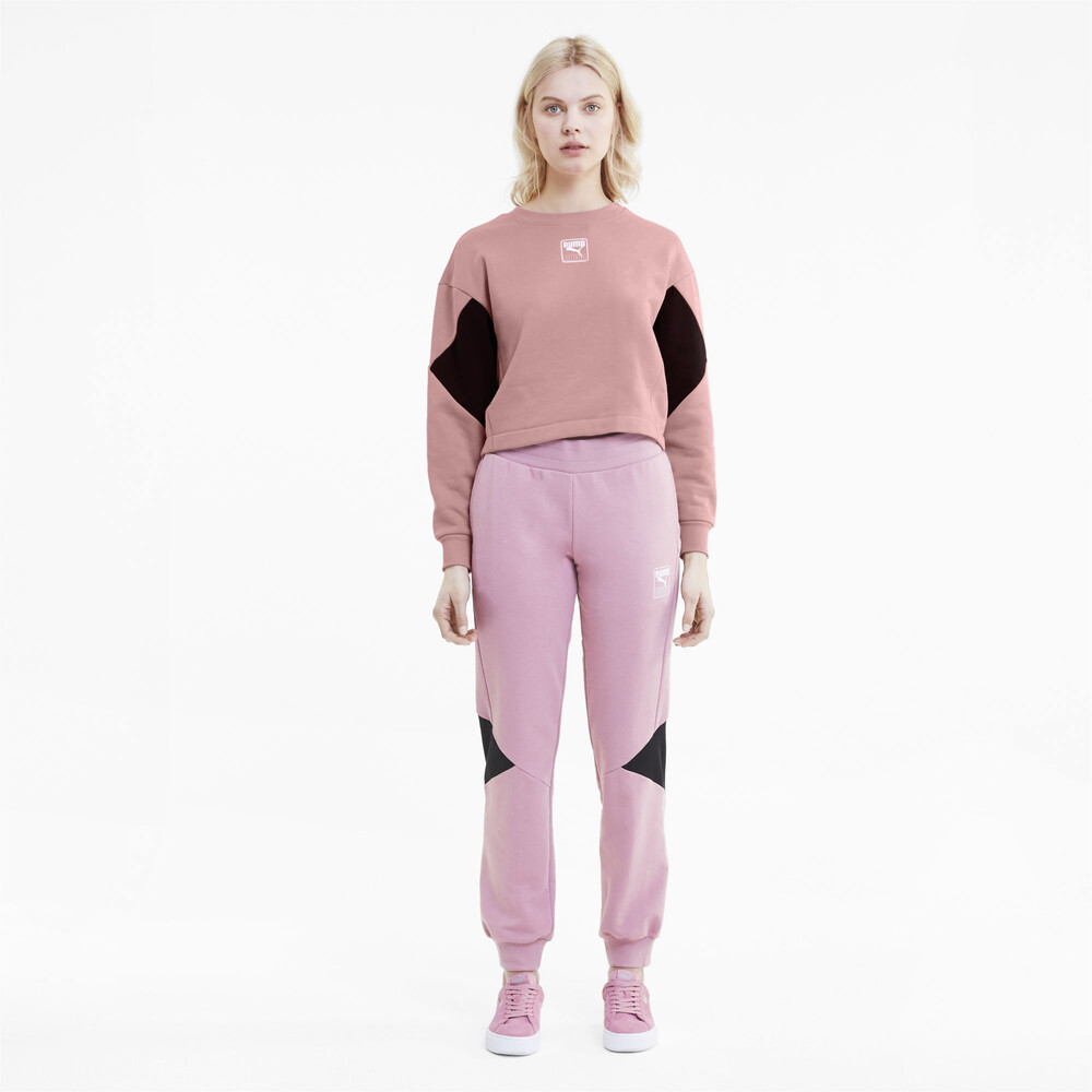 

PUMA - female - Толстовка Rebel Crew – Foxglove –, Розовый