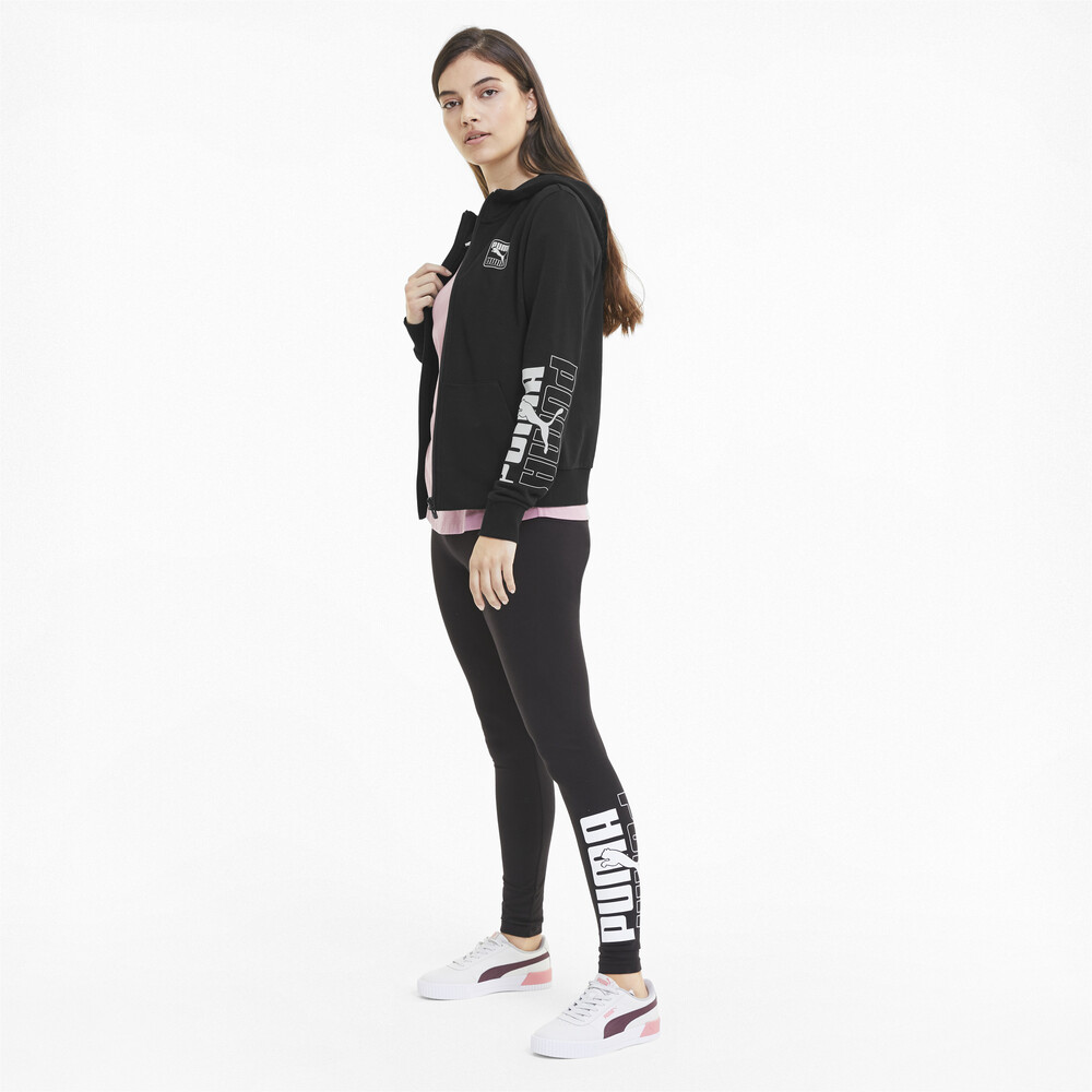 

PUMA - female - Толстовка Rebel Full Zip Women's Hoodie – Puma Black –, Черный