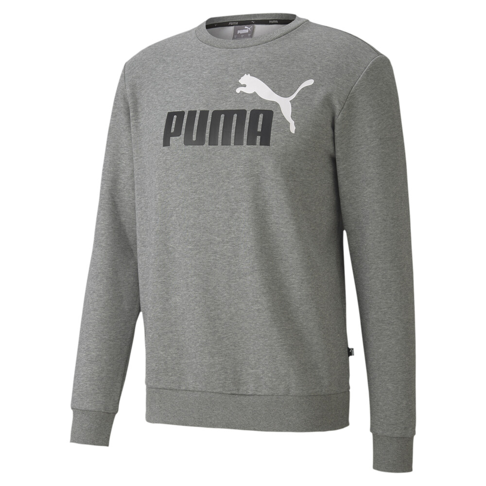 Essentials Men’s Sweatshirt Gray PUMA