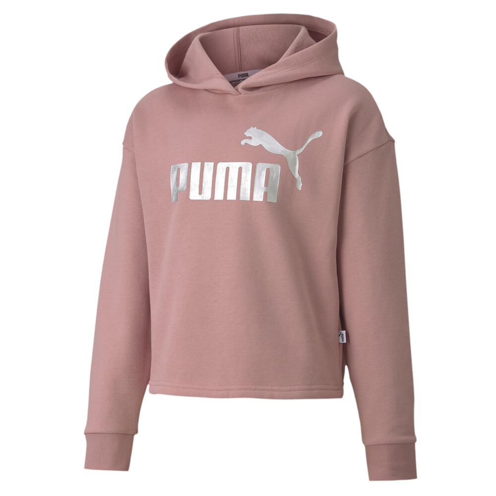 Essentials+ Youth Hoodie | Pink - PUMA