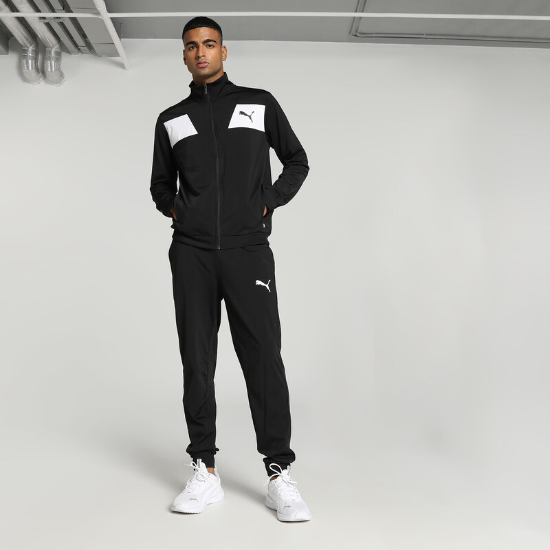 Men's PUMA Techstripe Tricot Regular Fit Tracksuit