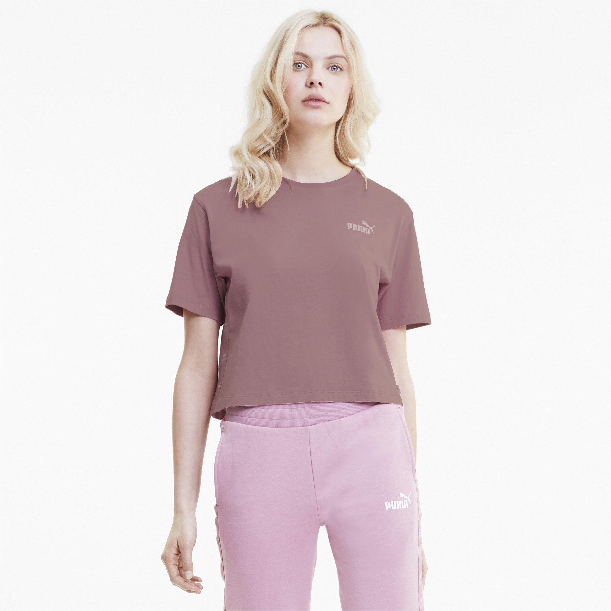 puma amplified cropped tee