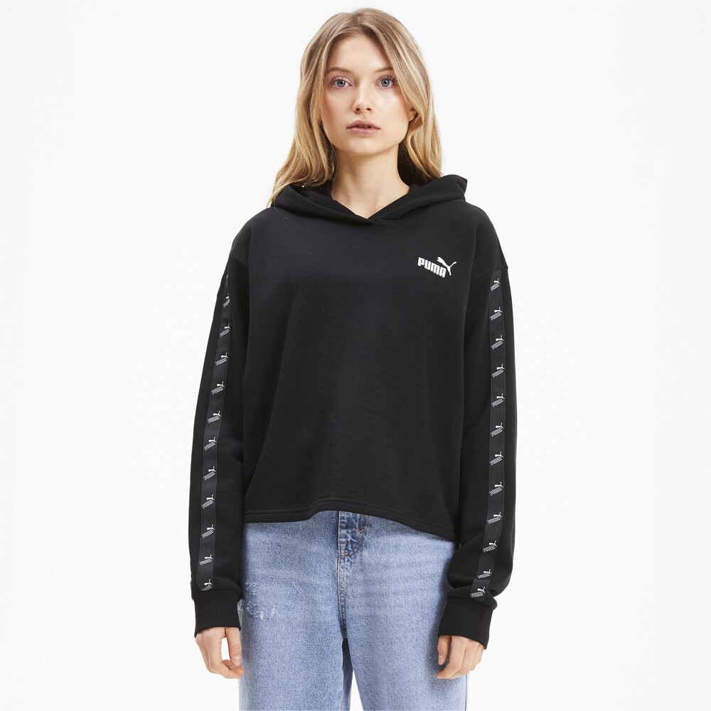 Puma amplified cropped hoodie Clearance