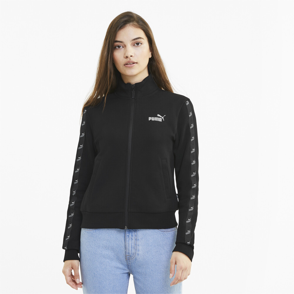 Amplified Full Zip Women's Track Jacket Black PUMA