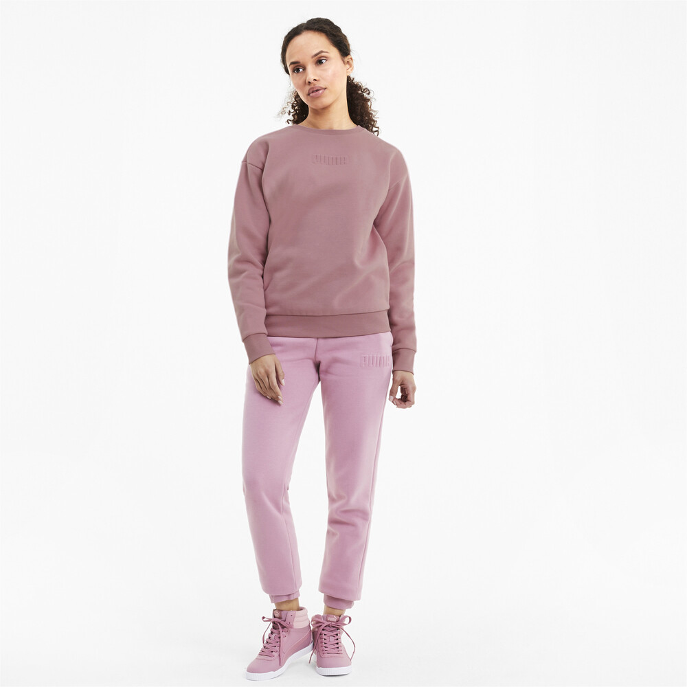 

PUMA - female - Толстовка Modern Basics Crew – Foxglove –, Розовый