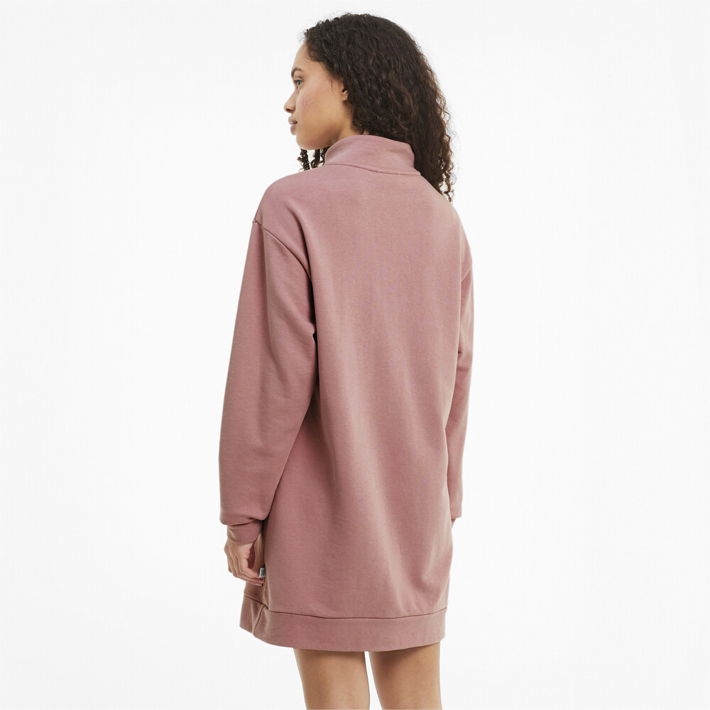 

PUMA - female - Платье ESS+ Half-Zip Dress – Foxglove –, Розовый