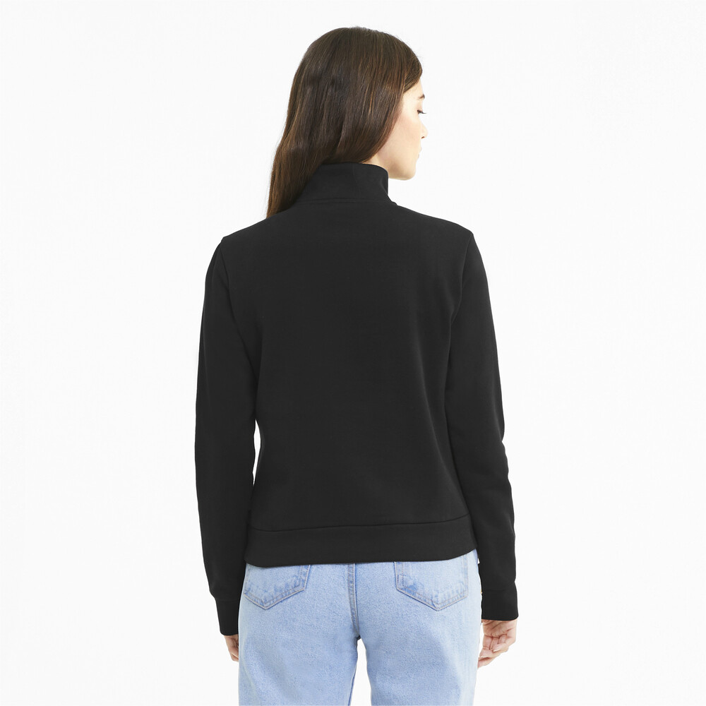 

PUMA - female - Толстовка ESS+ Half-Zip Crew – Puma Black –, Черный