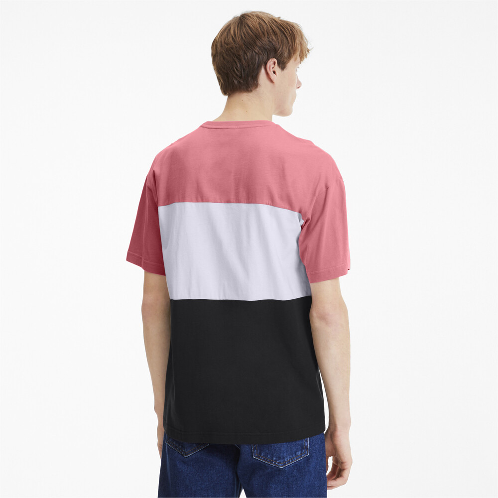 

PUMA - male - Футболка CELEBRATION Colour Block Tee – Cotton Black –, Черный