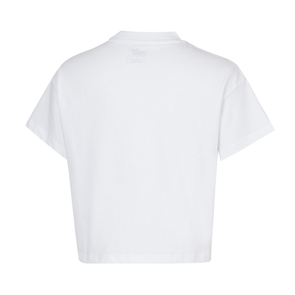 

PUMA - female - Футболка Cropped Tee 6 – Puma White –, Черный