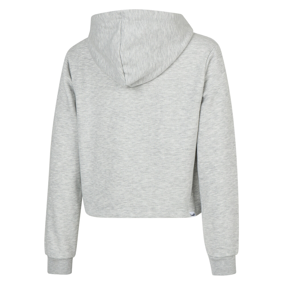

PUMA - female - Толстовка Scoop Neck FZ Hooded Jacket6 – Light Gray Heather –, Белый