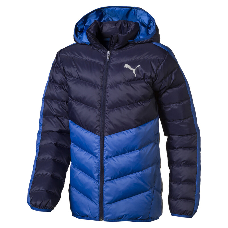 PUMA Active Jacket B, Black/purple/blue