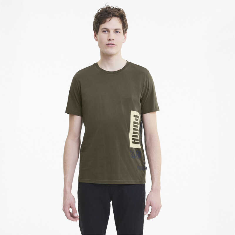 

Men's PUMA Placement Slim Fit T-Shirt