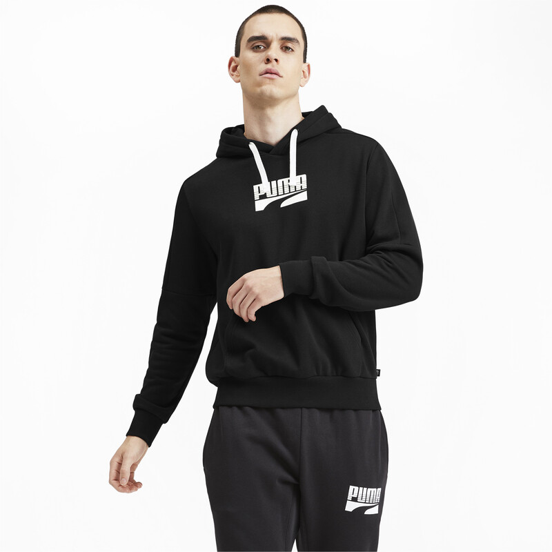 

Men's PUMA Rebel Block Hoody FL, Black