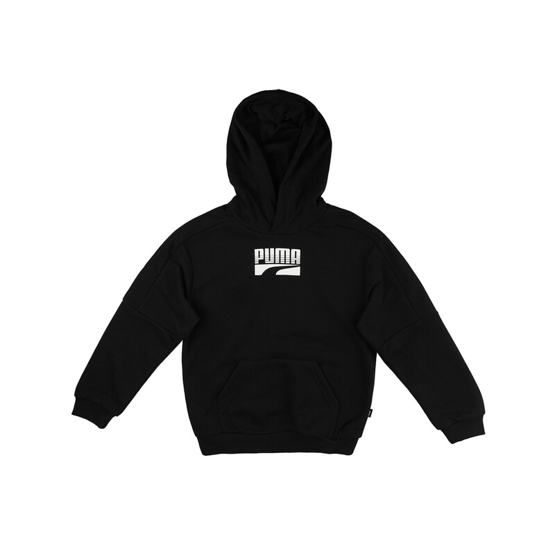 

PUMA Rebel Block Boy's Hoodie, Black