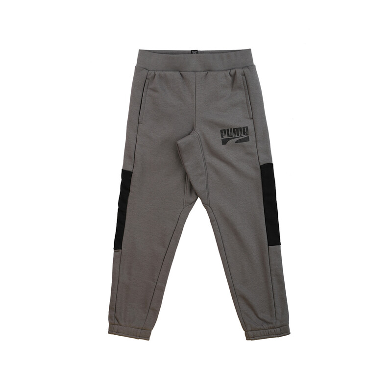

PUMA Rebel Block Kid's Sweatpants, Black