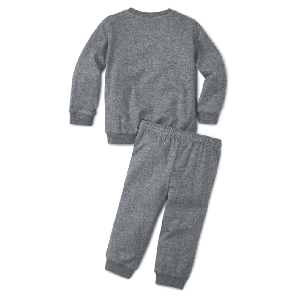 

PUMA - Детский комплект Minicats Crew Jogger – Medium Gray Heather –, Серый