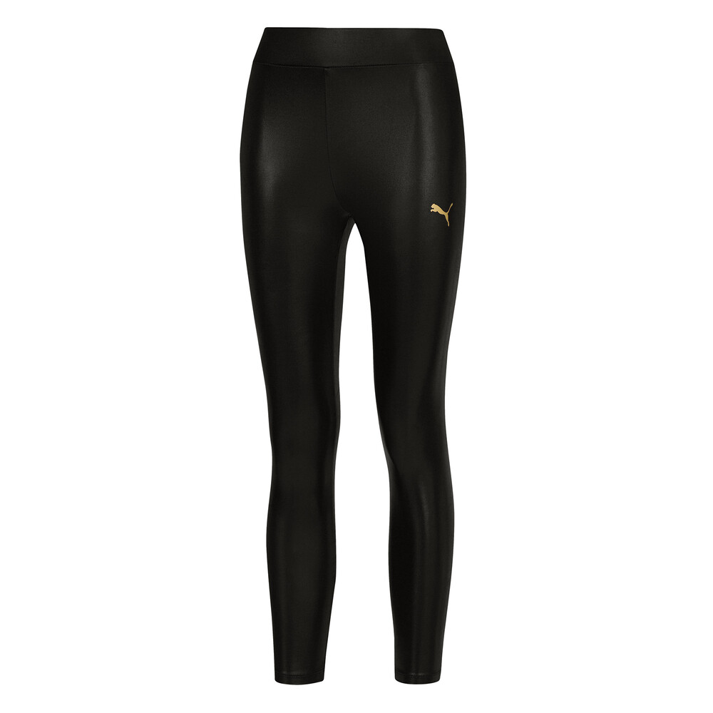 shiny running leggings