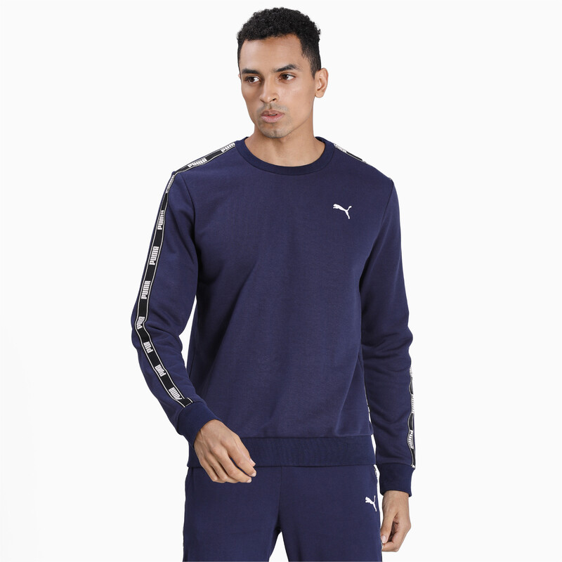 

PUMA Tape Crew-Neck Sweatshirt, Purple