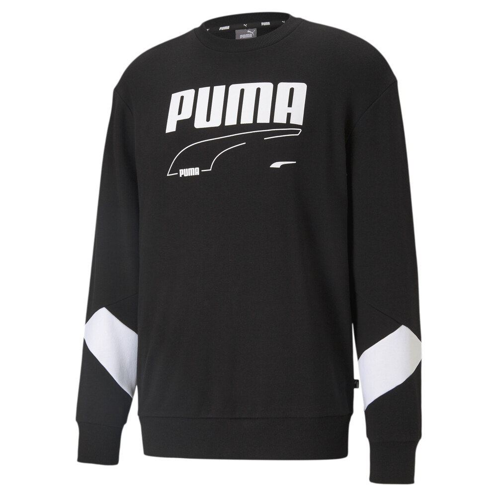 фото Толстовка rebel crew neck men's sweater puma