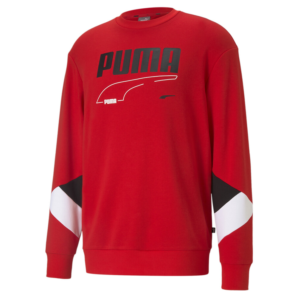 фото Толстовка rebel crew neck men's sweater puma